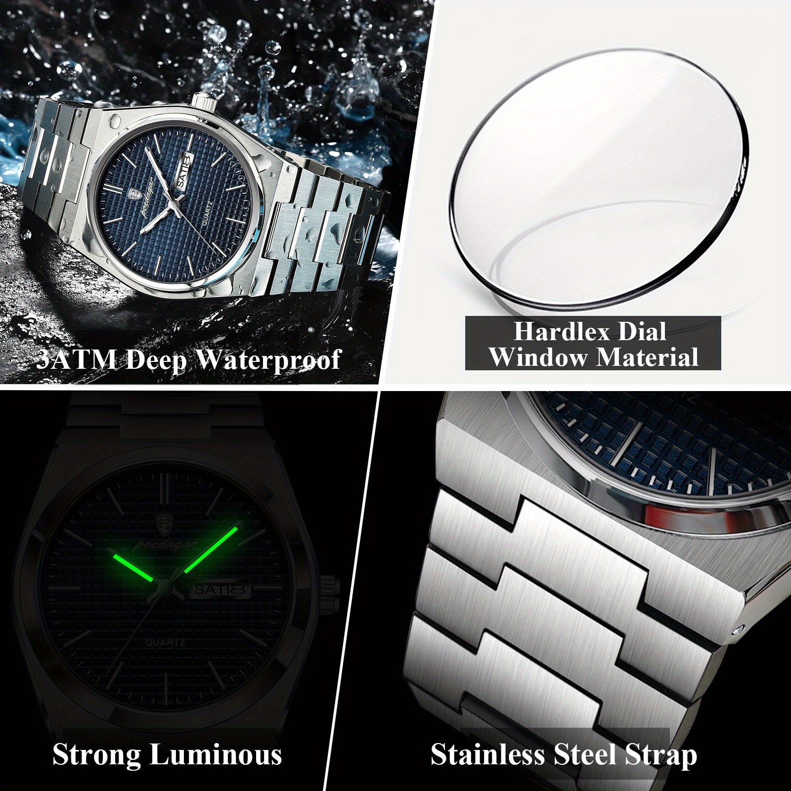 Men's watch POEDAGAR